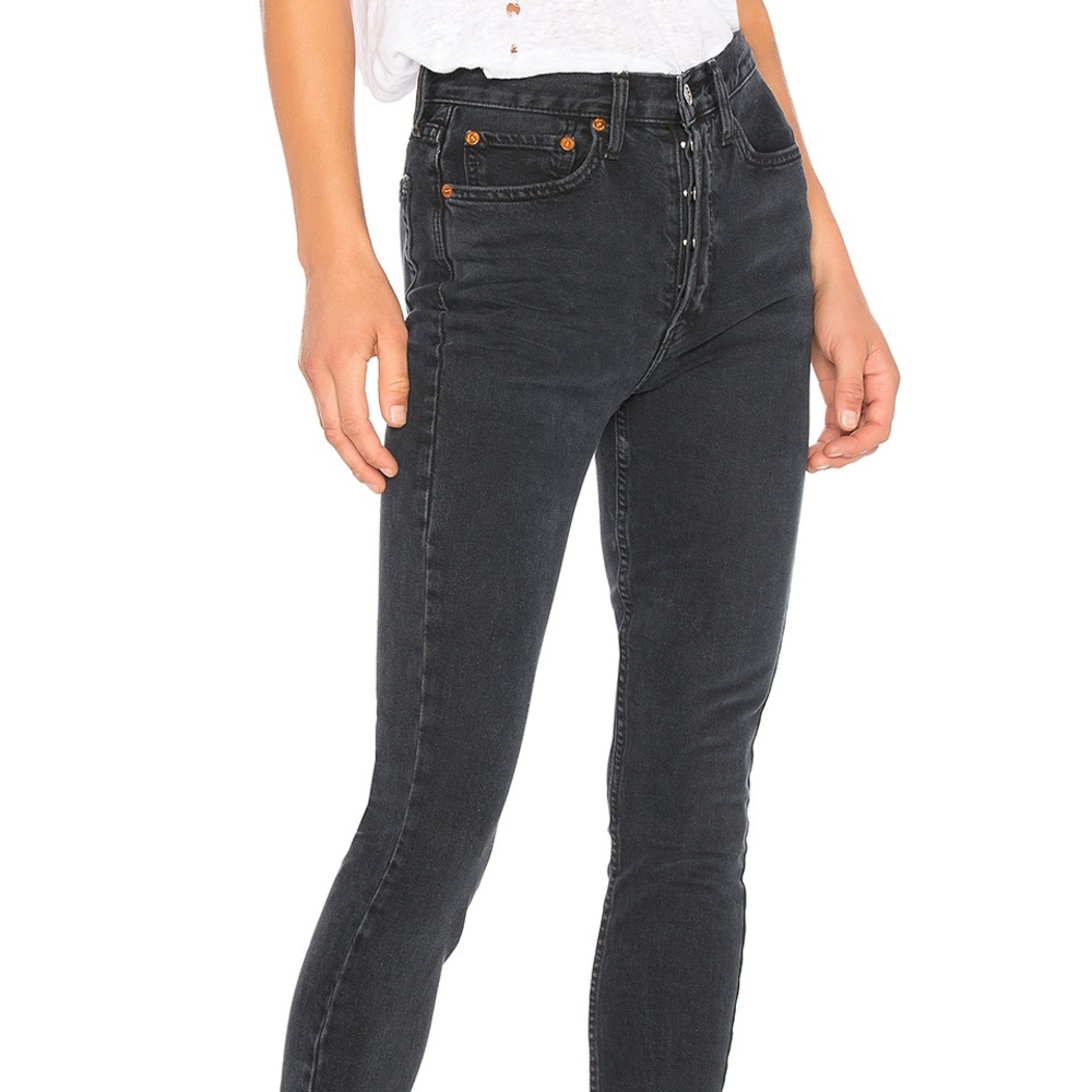 RE/DONE Levi’s High Rise Ankle Crop
